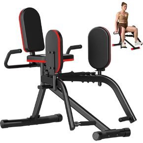 ERGOLIFE Hip Abductor Machine for Home Gym, Adjustable 6 Levels Resistance Inner Thigh Exercise Equipment, Glute Training Machine for Women/Sedentary/Postpartum Recovery in Saudi Arabia
