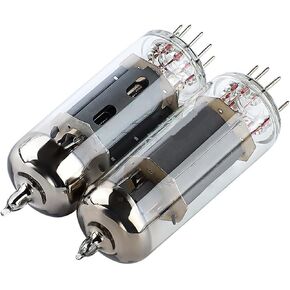 قطعتان من أنبوب صمام مكبر الصوت الإلكتروني 6P1-J استبدال 6N1N/6N2/6H2N/6H2 صمام أنبوب فراغ AMP مكبر الصوت ترقية الصوت (اللون: قطعتان) in Kuwait