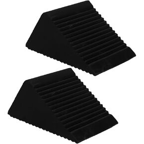 DECHOUS 2PCS عجلة الأوتاد لسدادات عجلة السيارة لأرضية المرآب توقف الإطارات المضادة للانزلاق للمنحدر وقوف السيارات كتل توقف السيارة المدمجة للمقطورة واستخدام السفر 4.92 × 2.95 × 2.36 بوصة in Kuwait