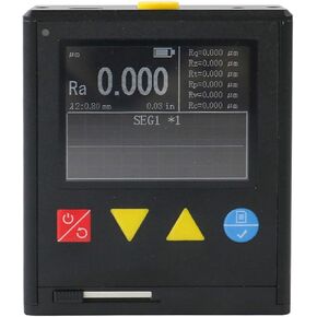 جهاز اختبار خشونة السطح، جهاز اختبار خشونة السطح عالي الدقة، مع شاشة LCD ومسبار مستشعر، معلمات (um) Ra/rz/rq/rtrp/rv/rc، لقياس السطح الدقيق in Kuwait