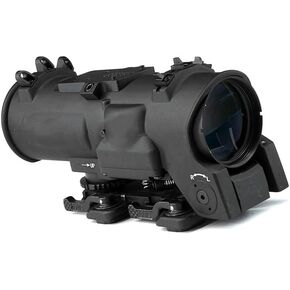 1-4x GEN 3 نطاق رؤية ثلاثية الأبعاد DR مجال رؤية مزدوج ثابت Riflescope مع مجموعة RMR/DOTCER صغيرة منعكسة بصرية مضغوطة ذات نقطة حمراء، إضاءة حمراء، QD سريع الإصدار، مناسب لسكك Picatinny مقاس 20 مم in Kuwait
