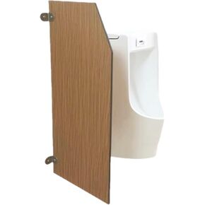 Creative Toilet Urinal Partition Screen 90x40cm Privacy Divider Panel for Public Restrooms Bathrooms Hotels - 4PCS for Enhanced Men's Privacy in Kuwait