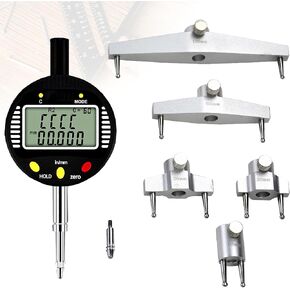 Digital Large Radius Gauge, Electronic Radius Indicator Tool, Replaceable Measuring Claws, with 10mm/20mm/30mm/60mm/100mm Claws, LCD Display, for Machinery, Wood Molds in Kuwait