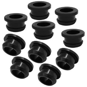 10 Pcs Silicone Rubber Top Hat Grommets, 1/2 Inch Drill Hole Grommets 3/8 Inch ID, Wire Cable Protector Seal Ring for Automotive/Hydroponic/Irrigation Systems in Saudi Arabia