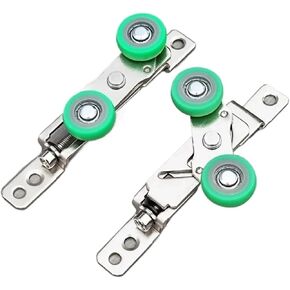 2pcs Sliding Door Wheels Rollers Silent Shower Door Roller Bathroom Sliding Door Accessories Furniture Hardware in Kuwait