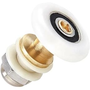 8 PCS 20/23/25/27mm Diameter Shower Glass Sliding Door Hanging Wheel Roller Bathroom Sliding Cabinet Eccentric Pulleys(20mm) in Kuwait