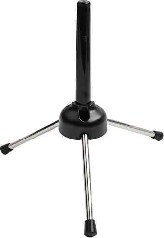 Foldable Tripod Flute Clarinet Oboe Sax Lightweight Instrument Holder Having Rubber Feet Music Accessory Practice Black in Kuwait