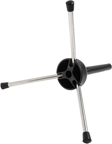 Foldable Tripod Flute Clarinet Oboe Sax Lightweight Instrument Holder Having Rubber Feet Music Accessory Practice Black in Kuwait