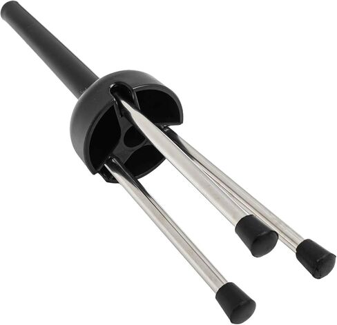 Foldable Tripod Flute Clarinet Oboe Sax Lightweight Instrument Holder Having Rubber Feet Music Accessory Practice Black in Kuwait