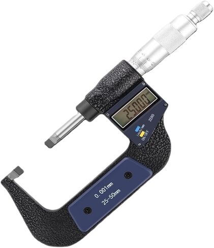 Digital Display micromete Single Point Micrometers Point Micrometers Tube Micro Small Measuring Micrometers0-25mm(Small 0-25 2mm) in Kuwait