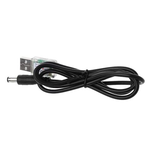 8.4V USB to Charging Cable for Light Battery Pack Head Lamp Power 5V Input 8.4V Output Black in Kuwait