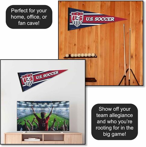 U.S. Soccer Logo Pennant and 12x30 Banner in Kuwait