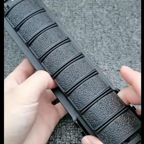 6.25 Inch Picatinny Rail Cover Panels, Checkered Anti Slip 20mm Rail Guard Strips, Lightweight Nylon Rail Covers for Grip Protection, Hand Comfort and Equipment Rail Protection（3pcs） in Kuwait