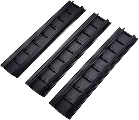 6.25 Inch Picatinny Rail Cover Panels, Checkered Anti Slip 20mm Rail Guard Strips, Lightweight Nylon Rail Covers for Grip Protection, Hand Comfort and Equipment Rail Protection（3pcs） in Kuwait