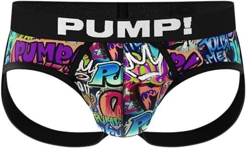 Pump! DRIP FULL FRONT JOCK Men's Jockstrap Underwear|Athletic Support Jockstraps with Backless Design in Kuwait
