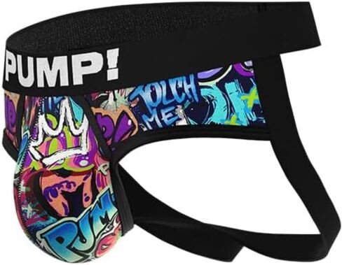 Pump! DRIP FULL FRONT JOCK Men's Jockstrap Underwear|Athletic Support Jockstraps with Backless Design in Kuwait