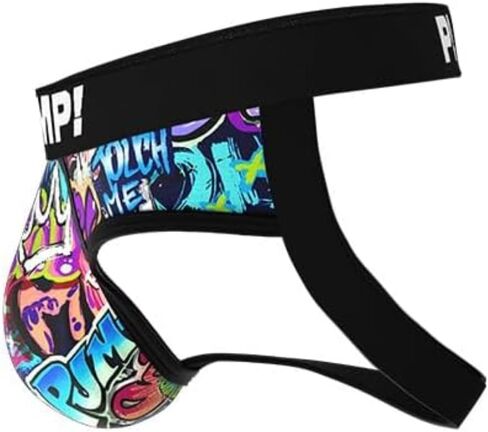 Pump! DRIP FULL FRONT JOCK Men's Jockstrap Underwear|Athletic Support Jockstraps with Backless Design in Kuwait