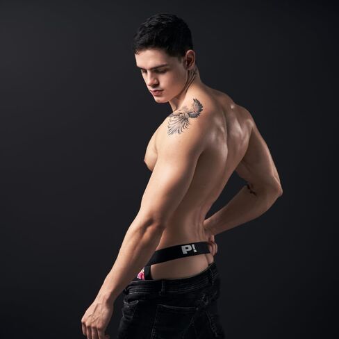Pump! DRIP FULL FRONT JOCK Men's Jockstrap Underwear|Athletic Support Jockstraps with Backless Design in Kuwait
