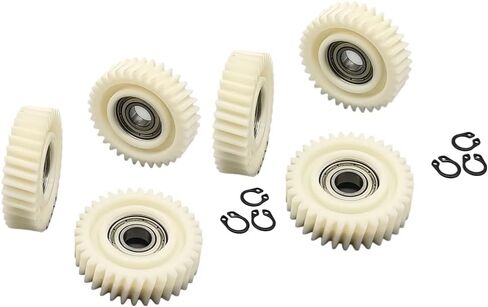 6-Pack E-for Bike Planetary Gears 31T/35T/36T Nylon for Stainless Steel with 608 Bearing 8mm Bore for Hub Motor Repair White in Kuwait