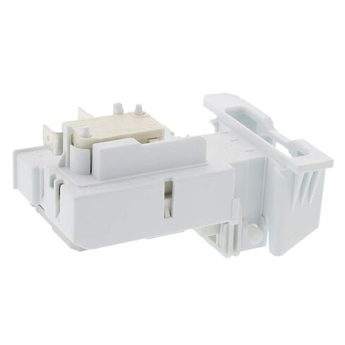 White Washing Machine Lid Lock Switch Assembly, Safety Door Latch Control Replacement Part 137353300 for Household Laundry Equipment Cycle Safety Repair in Kuwait