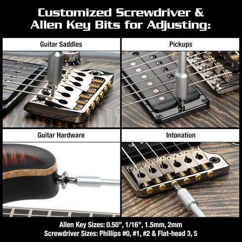 PRS Guitars Tool Kit by MusicNomad 18 pc Screwdriver, Hex Wrench & Truss Rod Wrench Set (MN252) in Kuwait