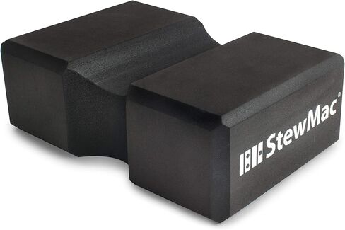 StewMac Hi‑Lo Featherweight Guitar Neck Rest – Dual Height Guitar & Bass Neck Support for Stable, Scratch‑Free Setups and Maintenance in Kuwait