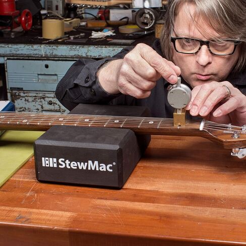 StewMac Hi‑Lo Featherweight Guitar Neck Rest – Dual Height Guitar & Bass Neck Support for Stable, Scratch‑Free Setups and Maintenance in Kuwait