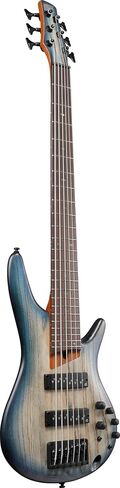 Ibanez SR606E SR Standard 6-String Bass Guitar - Cosmic Blue Starburst Flat Bundle with Gig Bag, Tuner, Strap, Instrument Cable, Instructional DVD, and Austin Bazaar Polishing Cloth in Kuwait