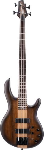 Cort C4PLUSOVMHABB Artisan Series C4 Plus OVMH Bass Guitar, Antique Brown Burst in Kuwait