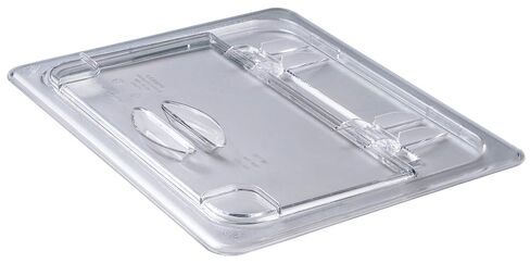 Cambro 20CWL 135 Clear Camwear Half Size Solid Food Pan FlipLid in Kuwait