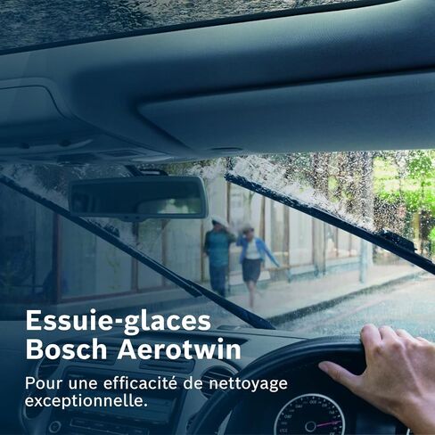 Bosch eA187S Aerotwin Windscreen Wiper, Length: 600/450 mm, Set for Windscreen in Kuwait