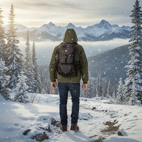 Men’s Winter Snowboarding Jacket Waterproof Insulated Ski Coat Windproof Thermal Warm Snow Outdoor Cold Weather in Kuwait