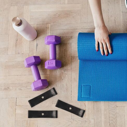 6Pcs Dumbbell Storage Rack Stable Dumbbell Saddles Replacement Weight Organizer for Home Gym Fitness Equipment 5.90X1.57X0.39In in Kuwait