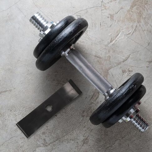 6Pcs Dumbbell Storage Rack Stable Dumbbell Saddles Replacement Weight Organizer for Home Gym Fitness Equipment 5.90X1.57X0.39In in Kuwait