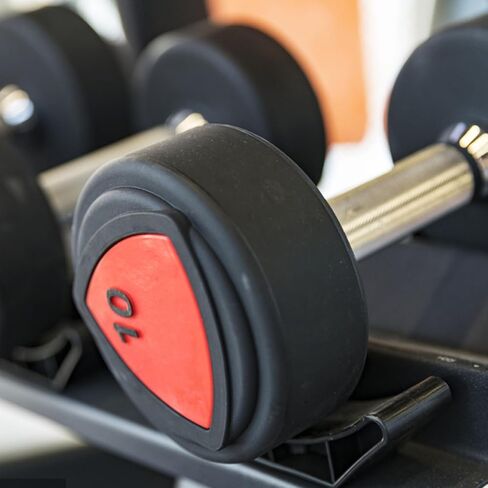 6Pcs Dumbbell Storage Rack Stable Dumbbell Saddles Replacement Weight Organizer for Home Gym Fitness Equipment 5.90X1.57X0.39In in Kuwait