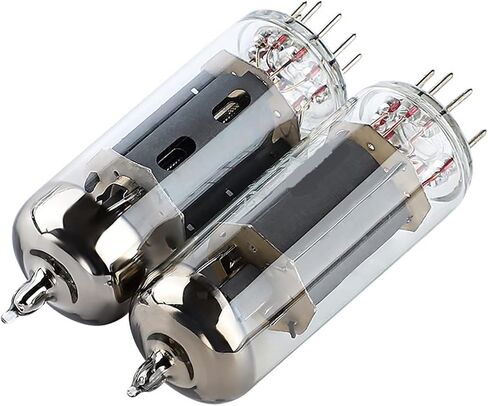 قطعتان من أنبوب صمام مكبر الصوت الإلكتروني 6P1-J استبدال 6N1N/6N2/6H2N/6H2 صمام أنبوب فراغ AMP مكبر الصوت ترقية الصوت (اللون: قطعتان) in Kuwait