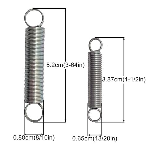 685383 زنبرك تمديد 0.035 GA × 1/4 بوصة × 1-1/2 بوصة 0.025 GA × 11/32 بوصة × 1-7/8 بوصة لـ SP 9600 SP 9604 تشطيب مطلي بالزنك in Kuwait