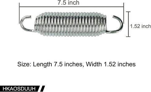 116-6317 Extension Spring for Toro Mowers Model 103-3330 1-633151 1-633151 116-0133 Mower Deck Belt Tensioner Spring 2PCS in Kuwait