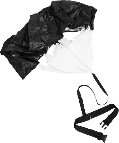 Toddmomy Independent Waist Belt Resistance Umbrella for Running Speed Training Waist Strap Sprint Trainer Chute for Agility Balance and Endurance Improvement Portable Workout Gear in Kuwait