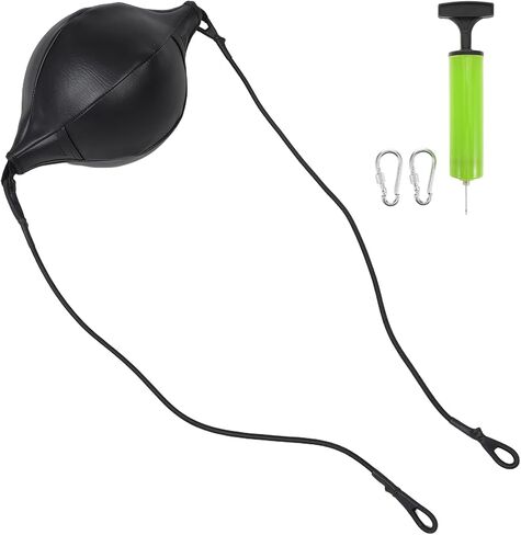 Boxing Reaction Punching Ball Double-end Pu Speed Training Ball Set with Rope Pump Needle and Hook for Home Boxing Exercise and Reflex Coordination in Kuwait