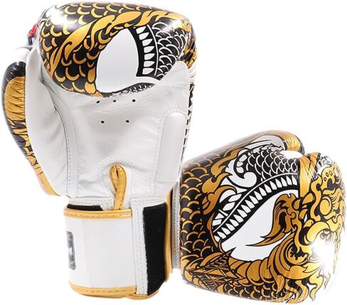 قفازات ملاكمة Twins Muay Thai لتدريبات MMA كيك بوكسينغ وتدريبات الملاكمة 100% جلد طبيعي أصلي in Kuwait