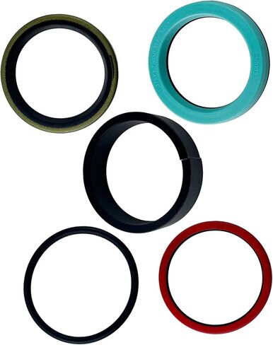 Lift Cylinder Hydraulic Seal Kit Compatible with Ford New Holland 7106 7108 7308 CASE L130 Loaders 1-3/4" Cylinder 9600670 in Kuwait