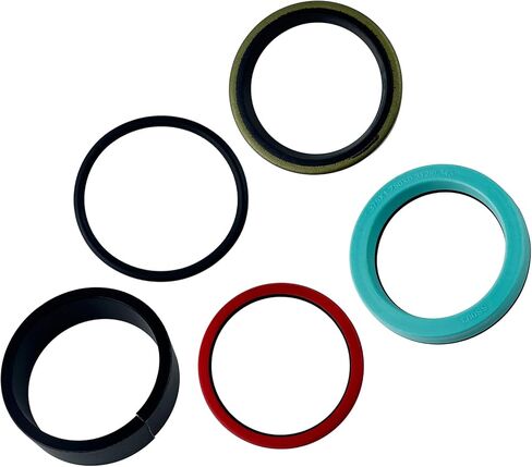 Lift Cylinder Hydraulic Seal Kit Compatible with Ford New Holland 7106 7108 7308 CASE L130 Loaders 1-3/4" Cylinder 9600670 in Kuwait