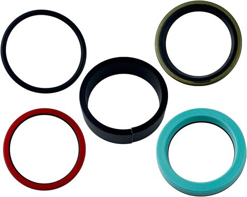 Lift Cylinder Hydraulic Seal Kit Compatible with Ford New Holland 7106 7108 7308 CASE L130 Loaders 1-3/4" Cylinder 9600670 in Kuwait