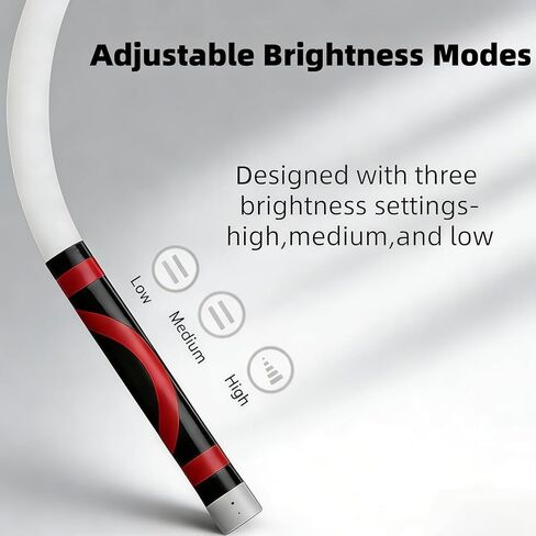 Flexible LED Light Stick, 27" Rechargeable Bendable LED Flashlight Stick with 3 Brightness Modes, High Lumen Work Light for Car Repairs, Mechanical Inspection in Tight Spaces in Kuwait