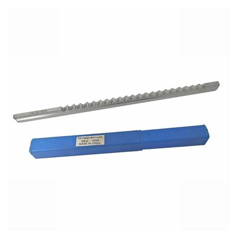1/4 C Push Type Keyway Broach Inch Sized High Speed Steel HSS Cutting Tool for CNC Broaching Machine Metalworking Precision Engineering in Saudi Arabia