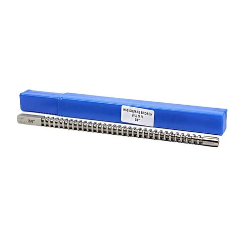 3/8" HSS Square Keyway Broach Cutter Inch Size High Speed Steel Cutting Tool Precision Engineering in Kuwait