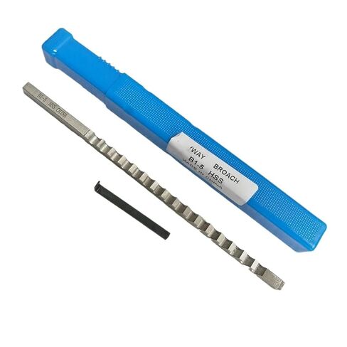 5mm B1 Push-Type Keyway Broach Metric Sized with Shim High Speed Steel Cutting Tool for CNC Machine Precision Engineering in Kuwait
