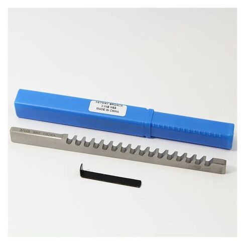 5mm B1 Push-Type Keyway Broach Metric Sized with Shim High Speed Steel Cutting Tool for CNC Machine Precision Engineering in Kuwait