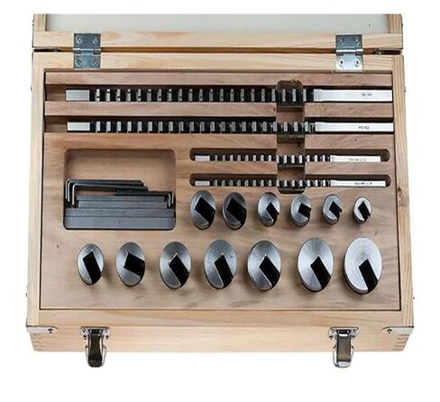 HSS Keyway Broach Set Metric High Speed Steel with Guide Bushing for CNC Cutting Machine Tool Precision Engineering in Kuwait